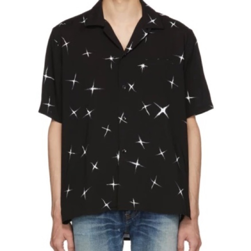 💫 Saint Laurent star button up shirt brand new w tags💫